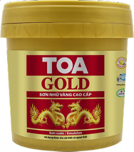SƠN NƯỚC NHŨ VÀNG CAO CẤP TOA GOLD EMULSION