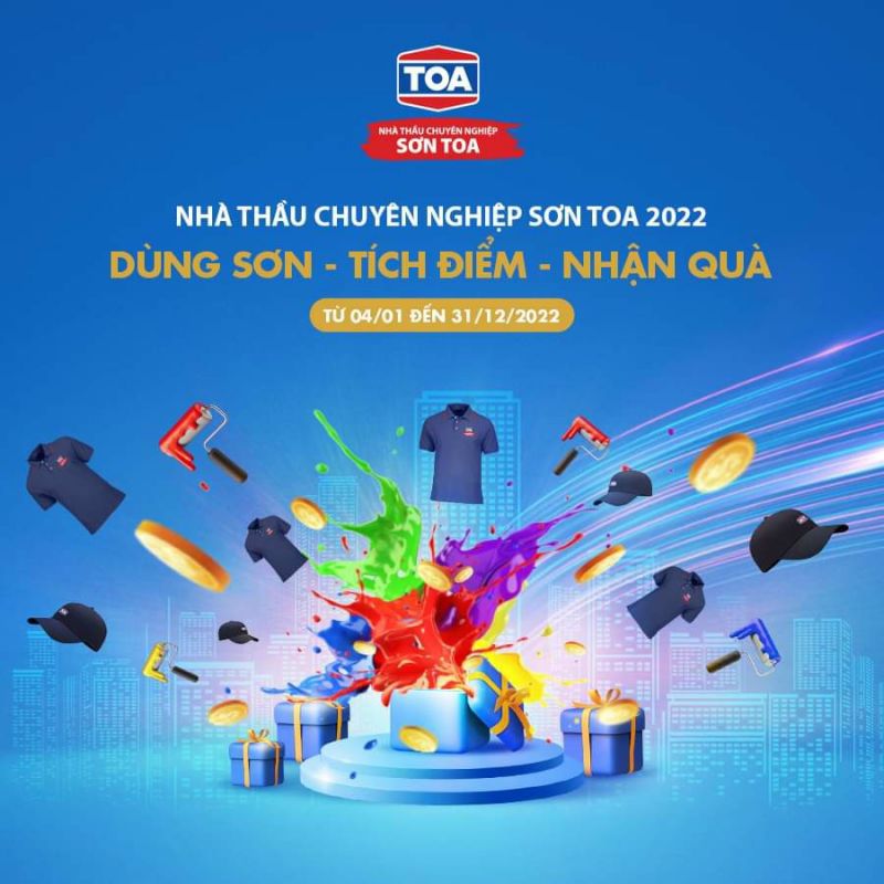 CHƯƠNG TRÌNH NHÀ THẦU CHUYÊN NGHIỆP SƠN TOA 2022