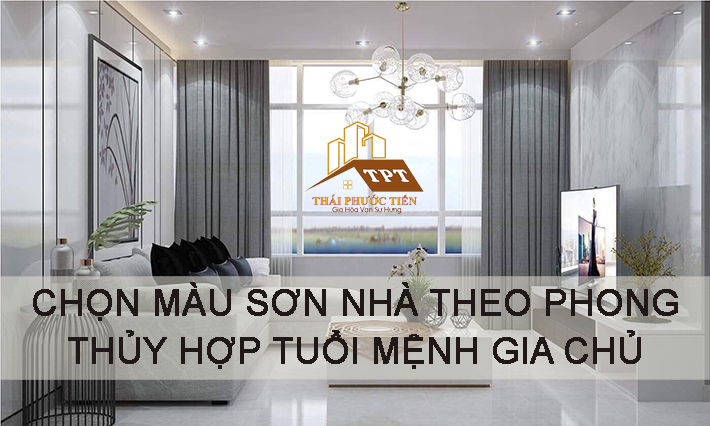 Hướng dẫn cách chọn màu sơn nhà đẹp theo phong thủy, tuổi bản mệnh Gia Chủ
