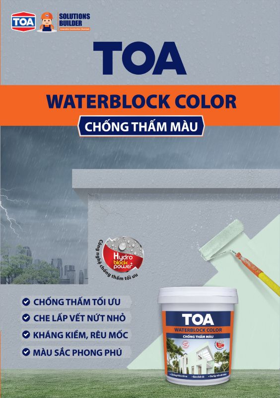26 mã màu TOA Waterblock Color