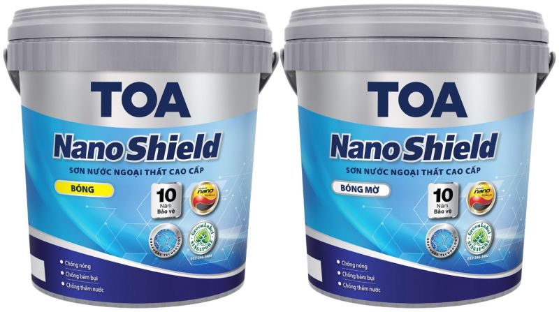 SƠN TOA NANOSHIELD RA MẮT PHIÊN BẢN MỚI BẢO VỆ ĐẾN 10 NĂM