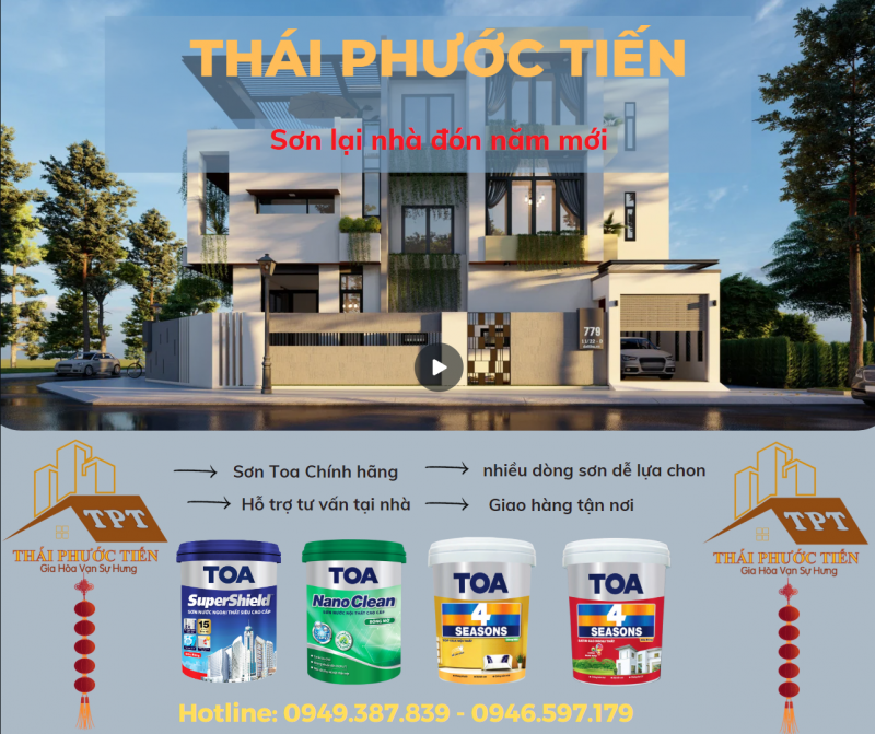 Hướng dẫn sơn lại nhà nhanh gọn để kịp đón Tết